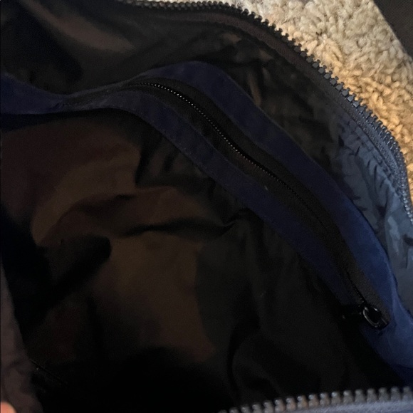 BAGGU Medium Crescent Navy Blue bag - Picture 5 of 6